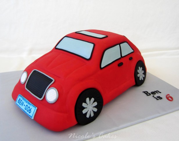Confections, Cakes & Creations!: 3-D Car Cake Confections, Cakes &